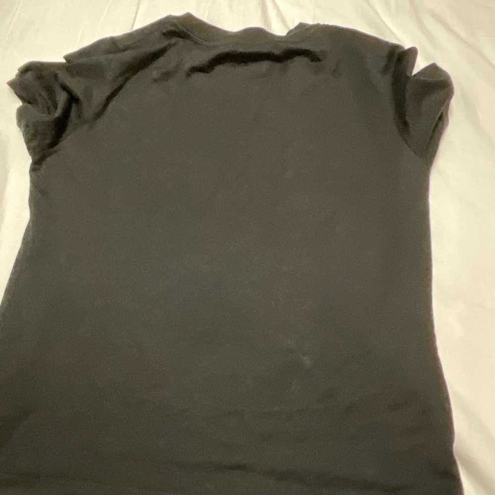 Dolce & Gabbana Black Tee with Gold Accent size 40 - Picture 4 of 5